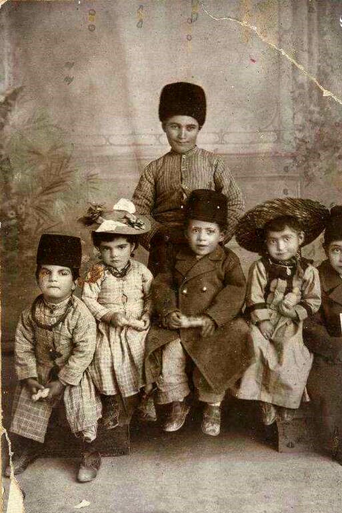 کودکان قجری/ عکس