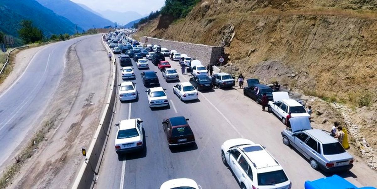
وضعیت ترافیک محورهای مواصلاتی شمال به تهران
