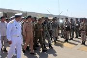 بازدید فرمانده کل ارتش از تیپ 3 تکاوران دریایی نداجا