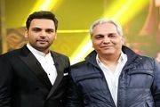 کل کل مهران مدیری و احسان علیخانی در جشن حافظ+فیلم
