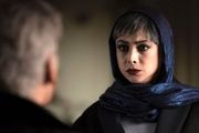 رونمایی از گریم آزاده صمدی در «نهنگ آبی»