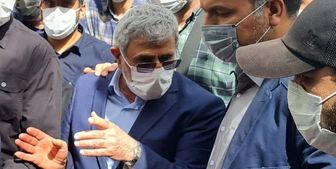 حضور سردار قاآنی در تشییع پیکر شهید صیادخدایی + فیلم