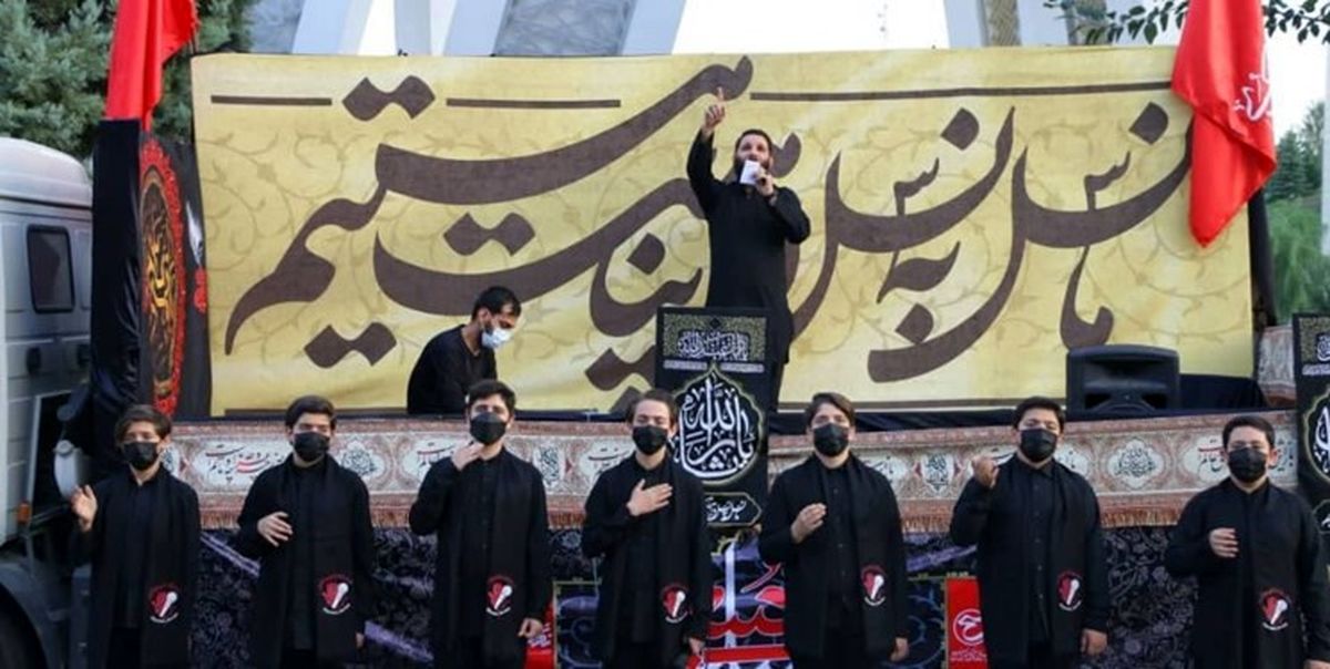 مداحی حدادیان در بیمارستان بقیه‌الله به مناسبت روز پزشک +عکس