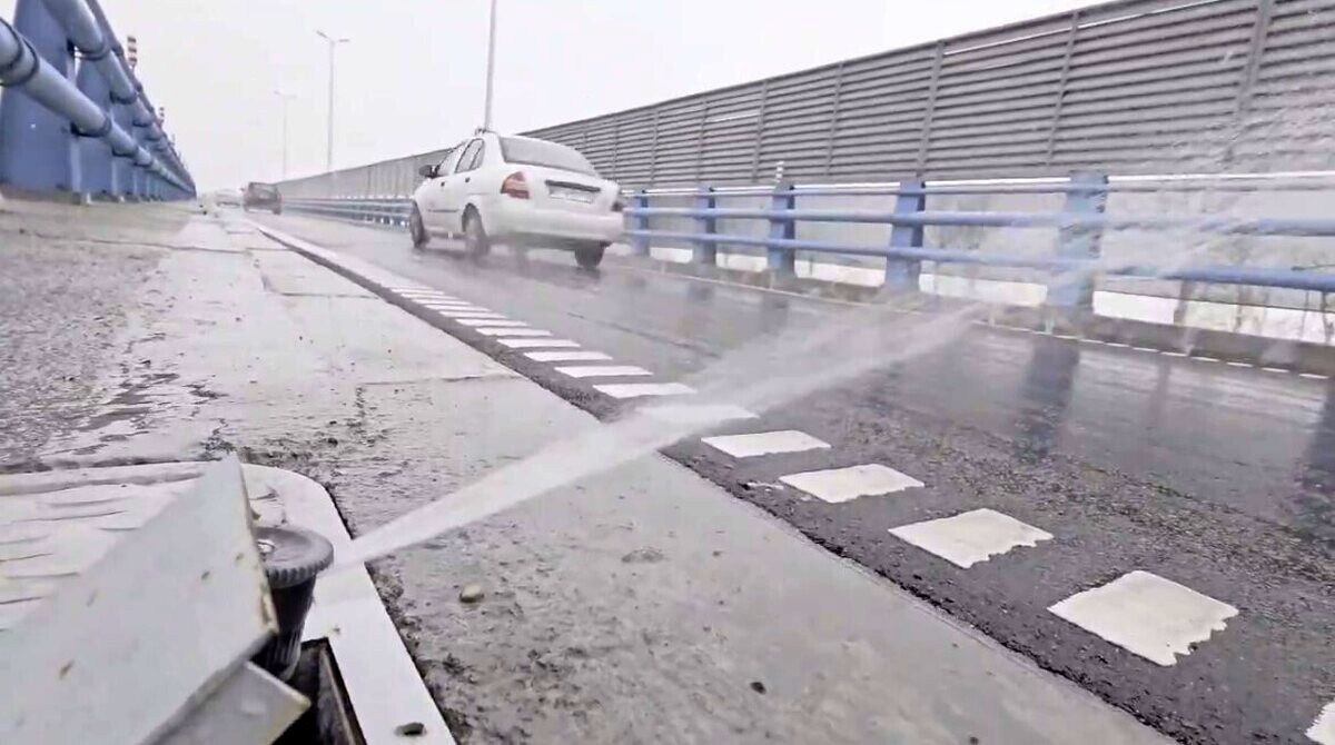 ببینید| پل دوربرگردان B9 ضد برف، موفق عمل نکرد