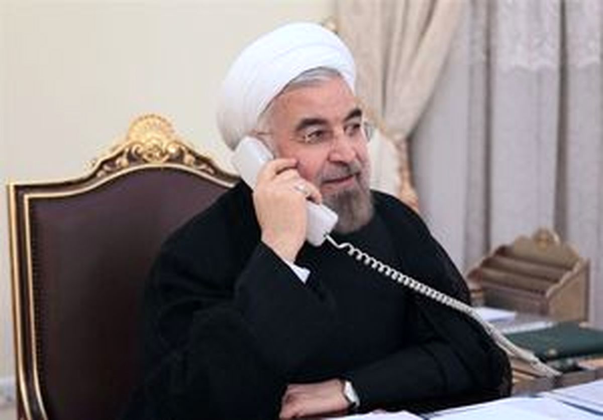  گفتگوی تلفنی روحانی و امیر قطر درباره فلسطین 