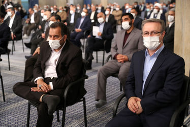 دیدار رئیس و نمایندگان مجلس شورای اسلامی با رهبر معظم انقلاب/گزارش تصویری