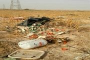 جدال نفس‌گیر طبیعت گناوه با زباله‌های بیمارستانی+ تصاویر