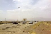 اصابت پرتابه به حوالی اتوبان تهران - قم