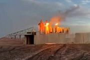 جشن نظامیان صهیونیست بر ویرانه‌های بیمارستانی در غزه 