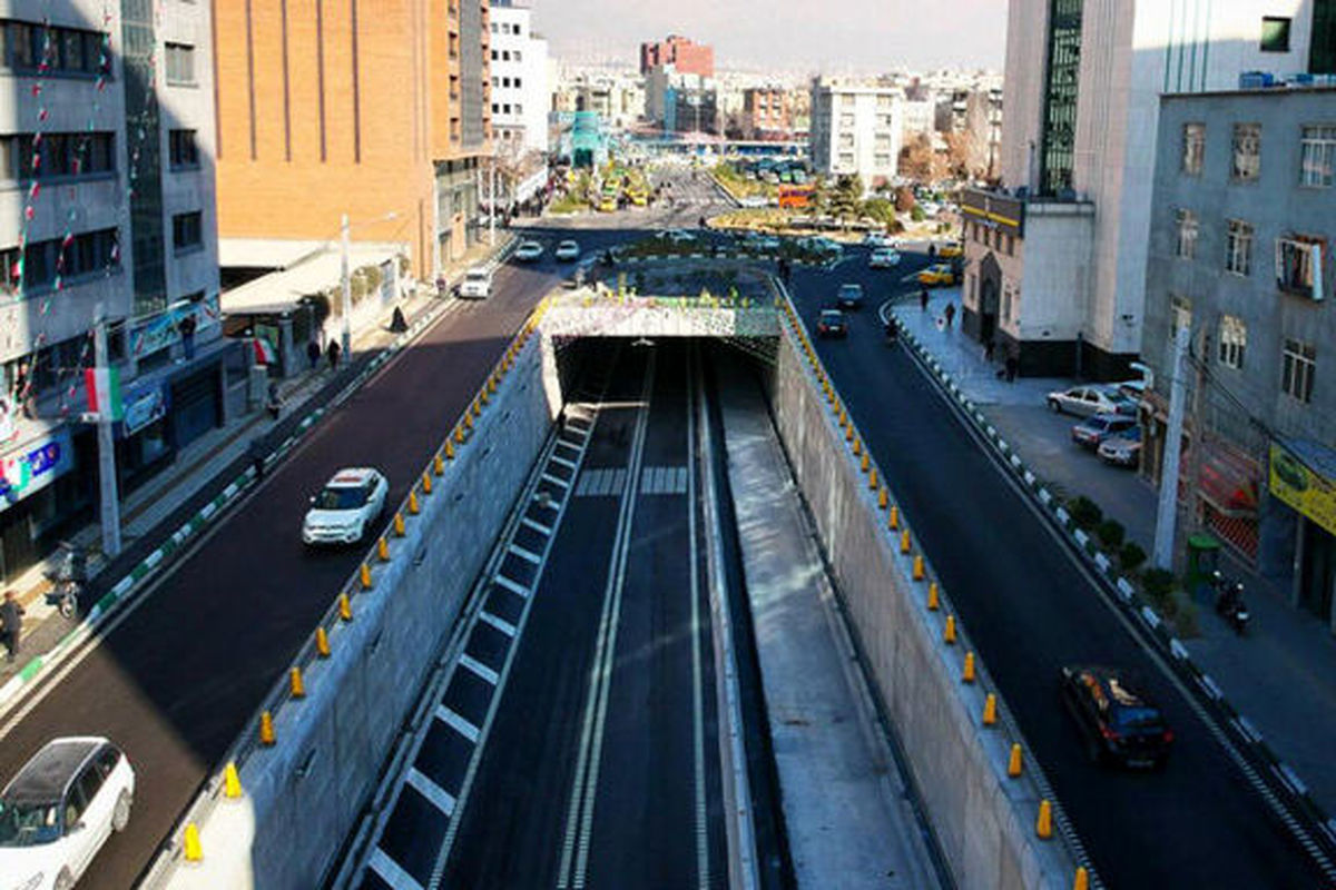 احتمال شناور شدن تردد در دو طرف شمال به جنوب زیر گذر استاد معین 
