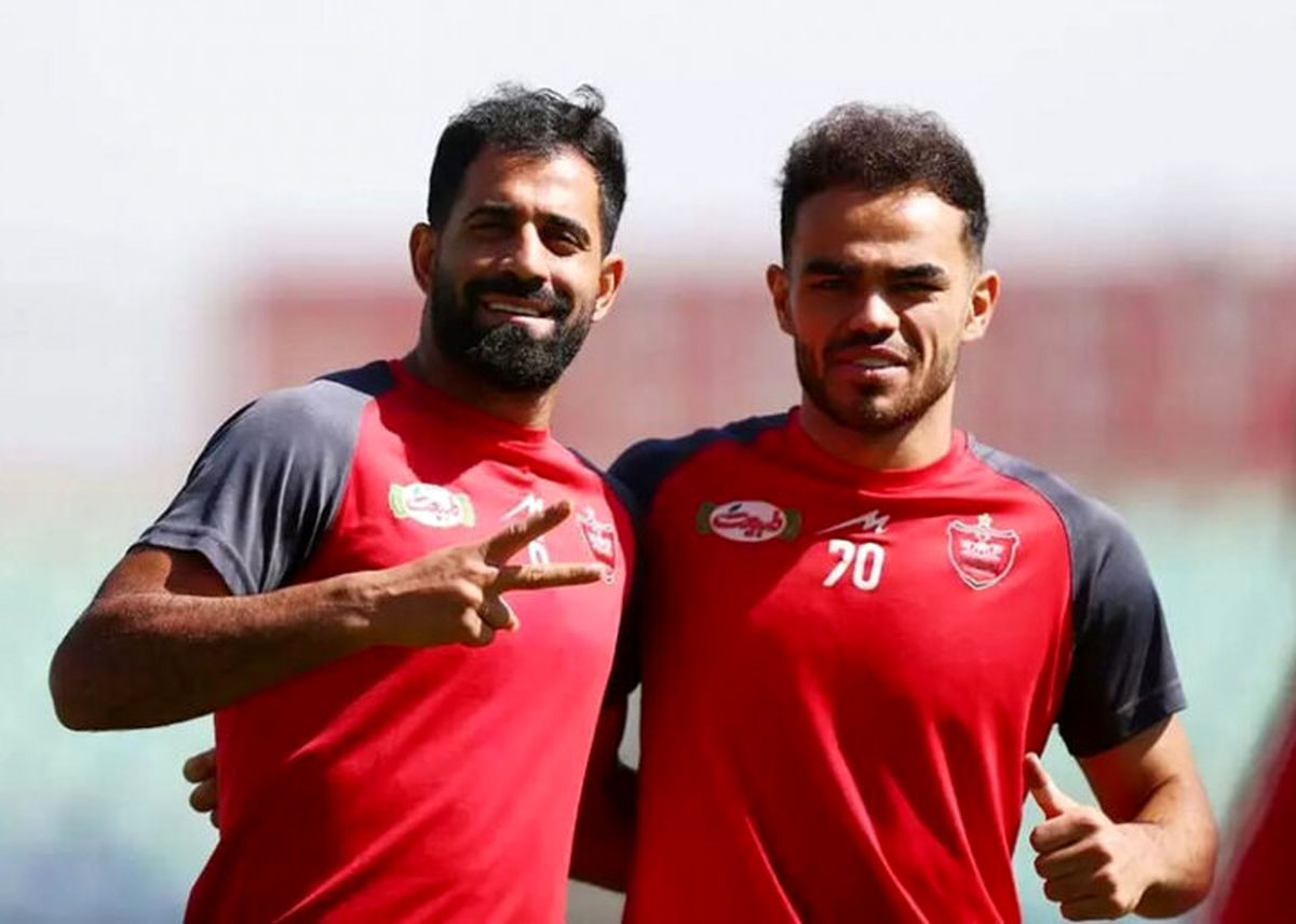 مهمان ویژه تمرین امروز پرسپولیس+ تصاویر