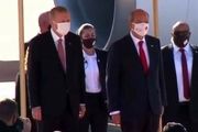 اردوغان به قبرس شمالی سفر کرد