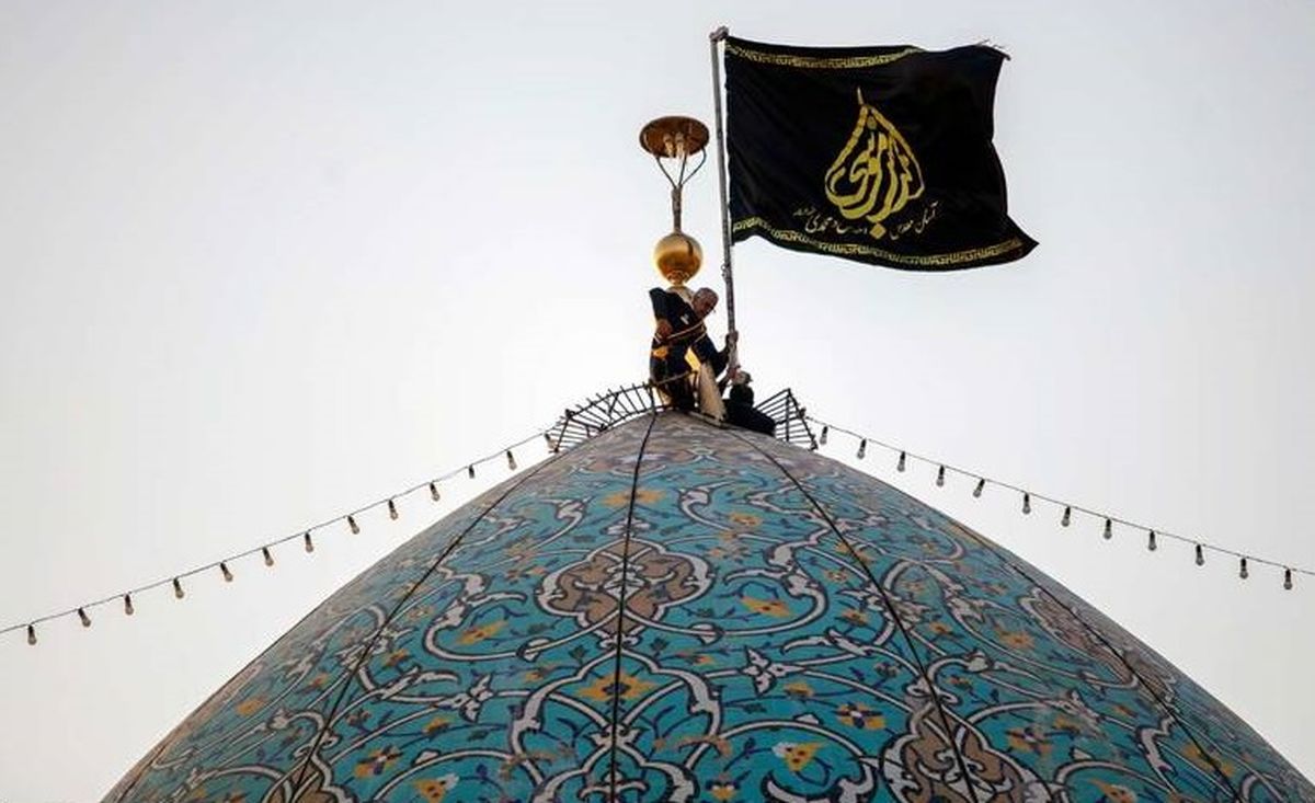 حرم شاهچراغ (ع) سیاهپوش شد/ تصاویر