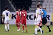 واکنش داور مشهور به اخراج بازیکن پاختاکور مقابل پرسپولیس