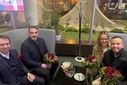 تصویری از همسر محجبه بازیکن خارجی پرسپولیس