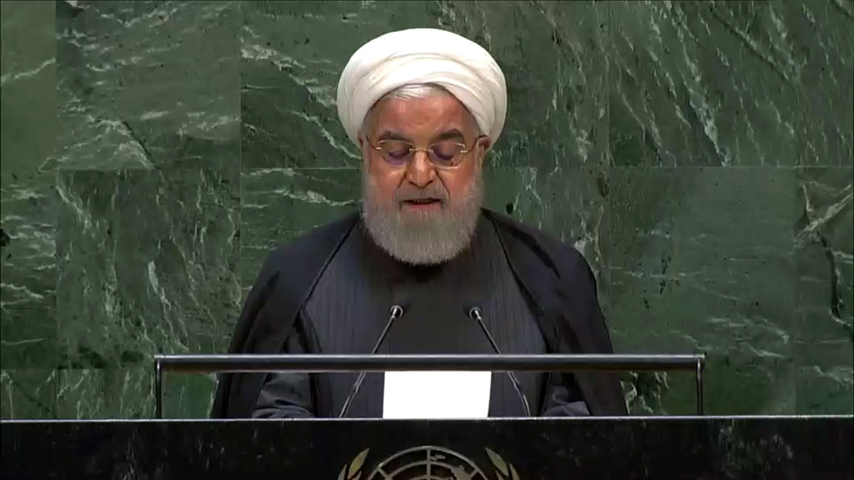 سخنان رییس جمهوری در نشست مجمع عمومی سازمان ملل/ فیلم کامل
