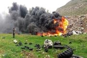 دود سمی زباله در چشم محیط زیست خنداب