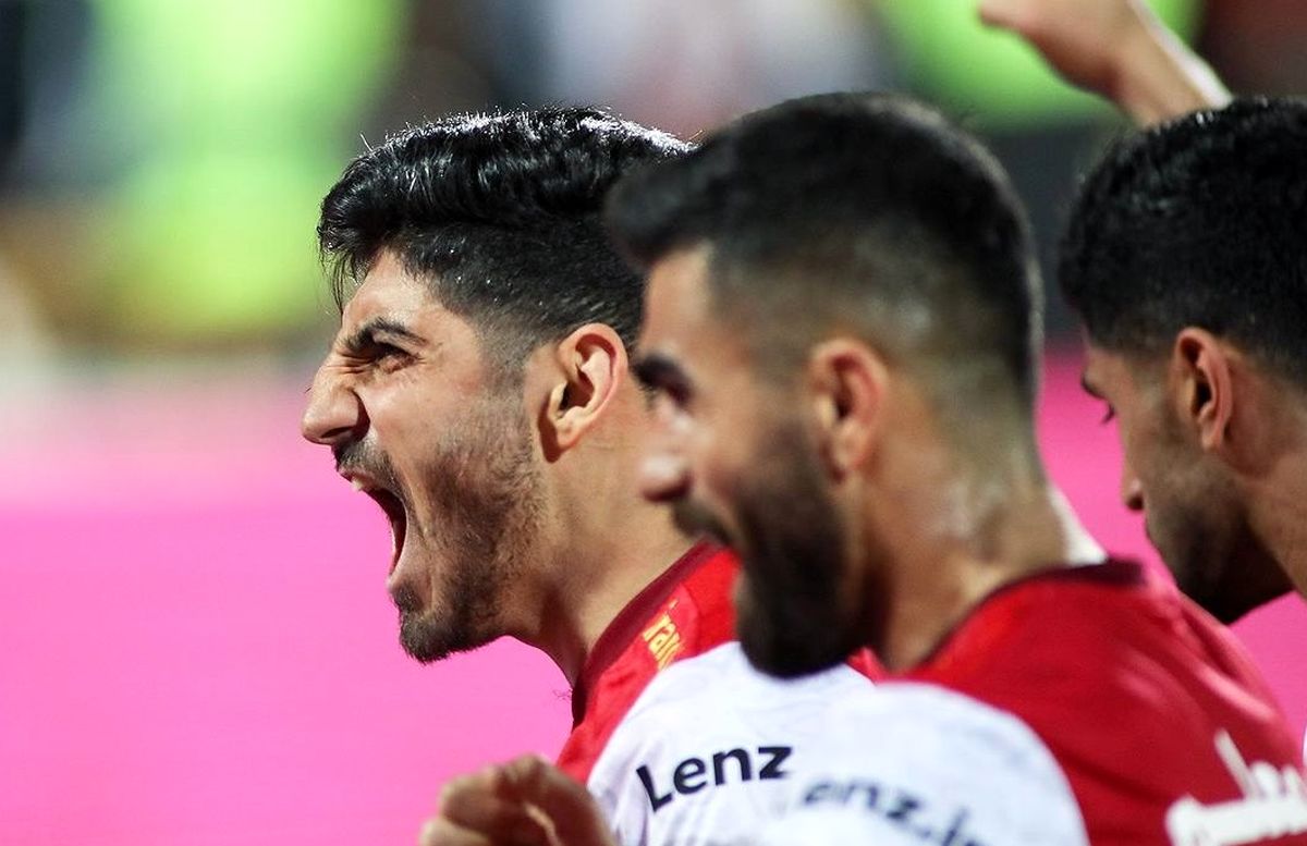  گل اول پرسپولیس به گل گهر توسط ترابی+فیلم