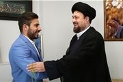 قهرمان المپیک با یادگار امام (ره) دیدار کرد