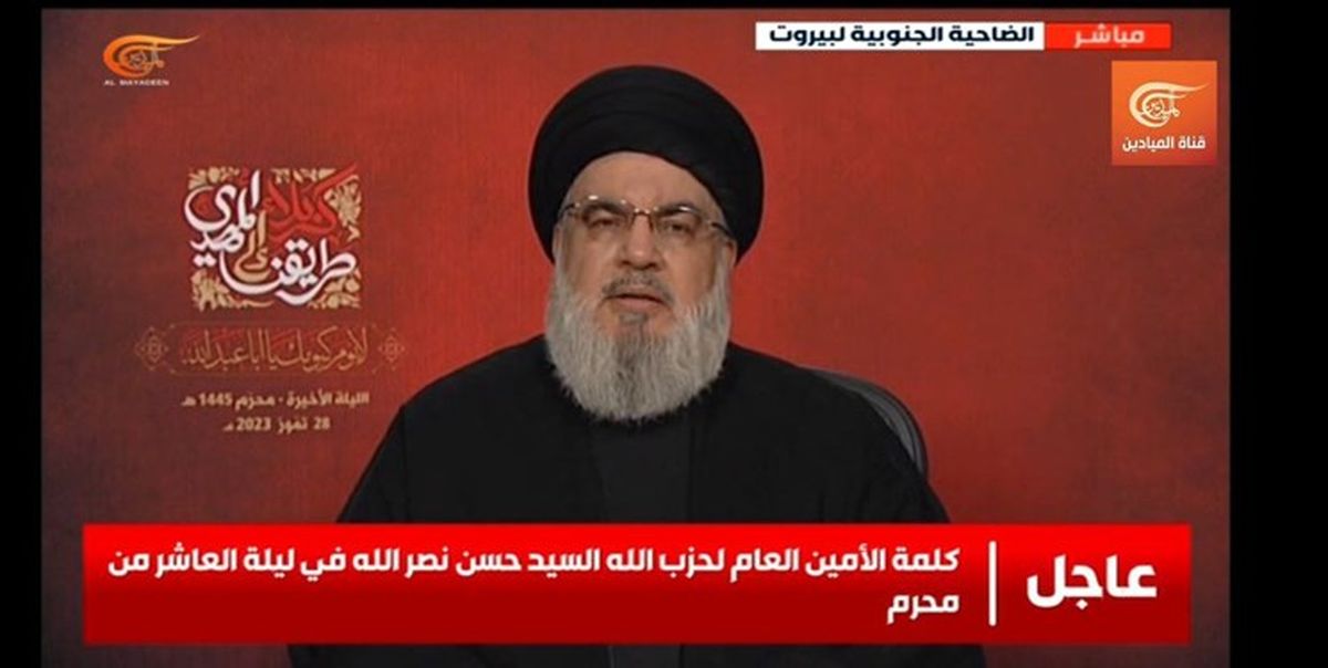 واکنش سید حسن نصرالله انفجار تروریستی در منطقه «السیدة زینب» 
