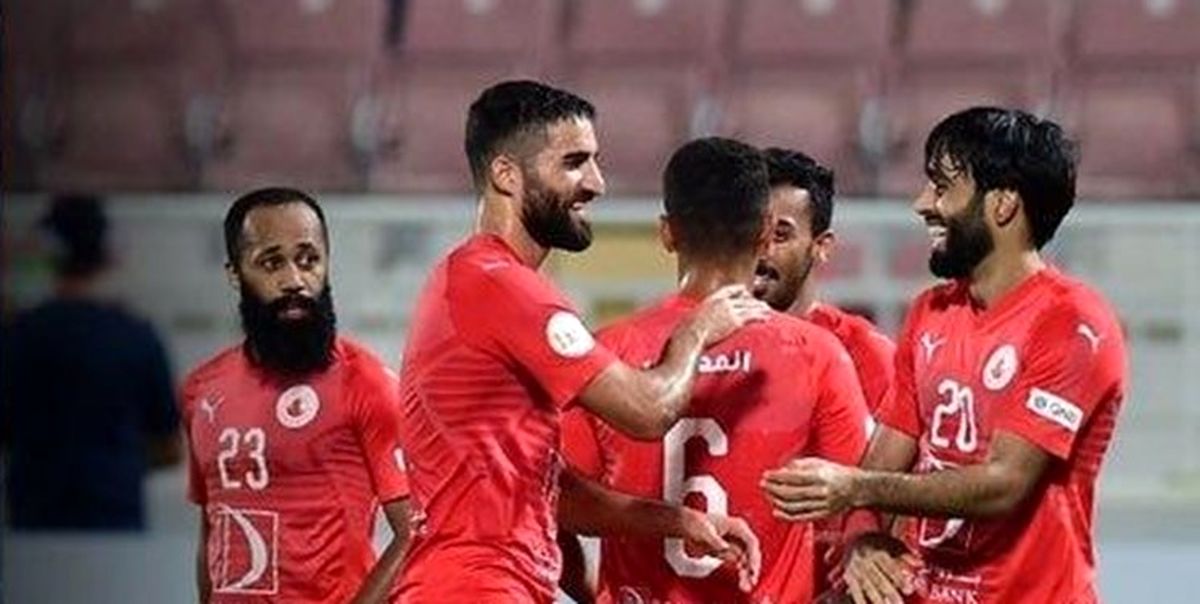 شادمانی بازیکنان العربی پس از صعود به فینال قطرکاپ+عکس