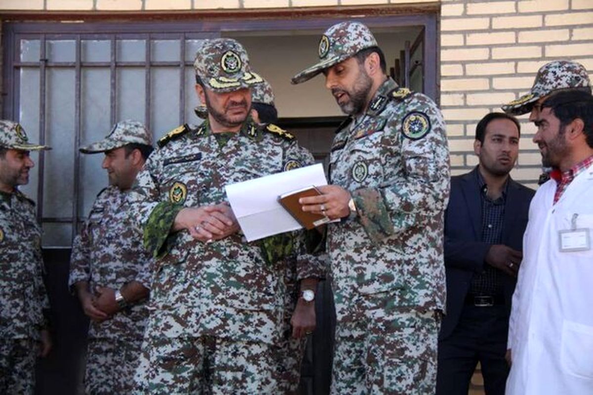 بازدید امیر صباحی‌فرد از پدافند هوایی شهید ظرافتی 