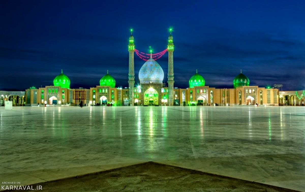 اولین تصویر ماهواره خیام از مسجد مقدس جمکران
