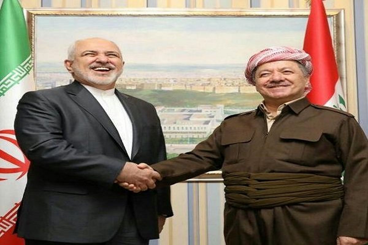 ظریف با مسعود بارزانی دیدار کرد