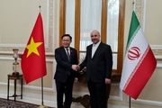 دیدار قالیباف با رئیس مجلس ویتنام 