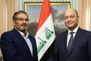 شمخانی: آمریکا نمیتواند روابط ایران و عراق را بر هم زند