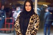 خانم بازیگر با لباس شیرزنان /عکس