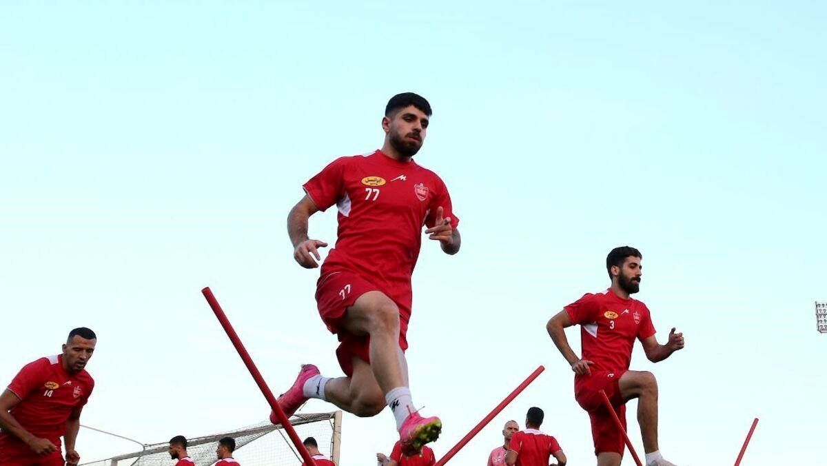 بازیکنان پرسپولیس در باشگاه سیدجلال حسینی
