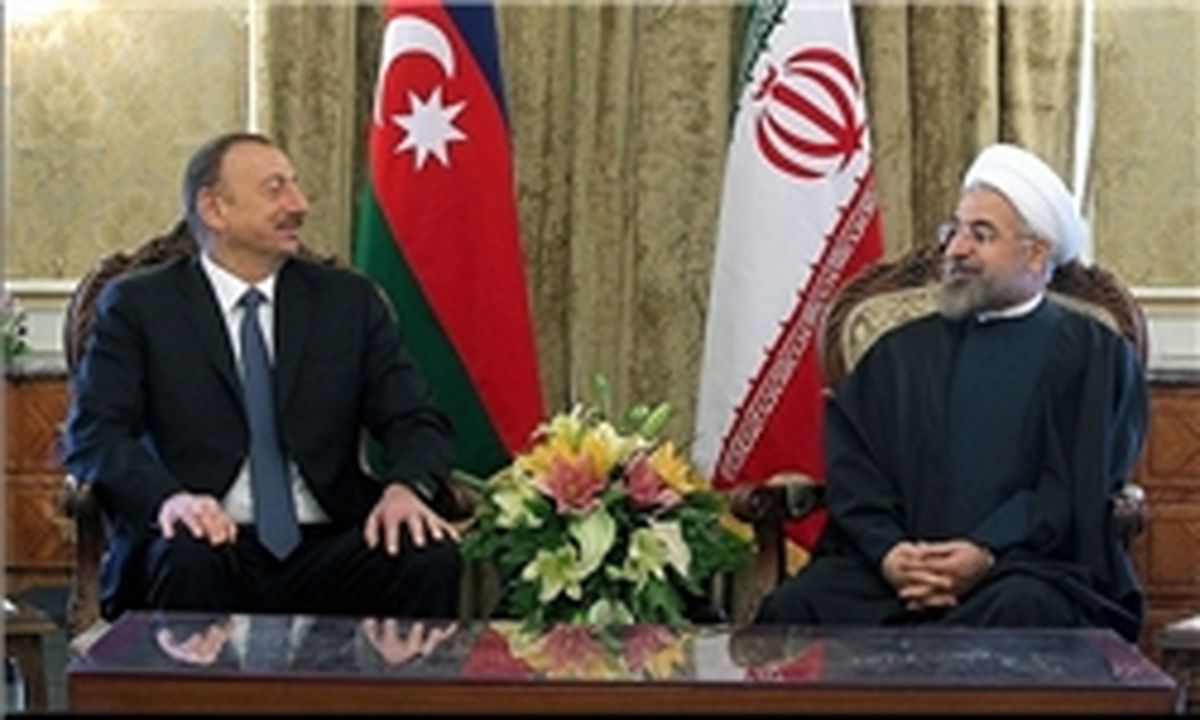  استقبال رسمی رئیس‌ جمهوری آذربایجان از روحانی