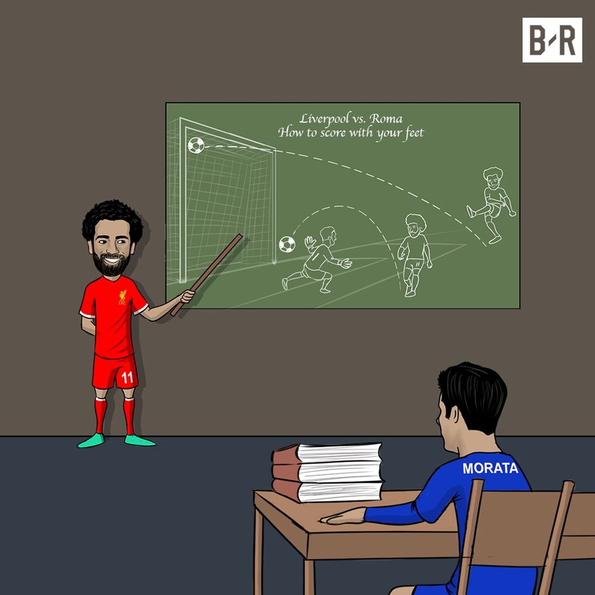 درسی که "محمد صلاح" به فوتبالیست‌های ایرانی داد!