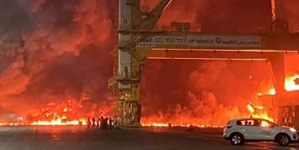 جزئیات تازه از انفجار بندر «جبل علی» دبی