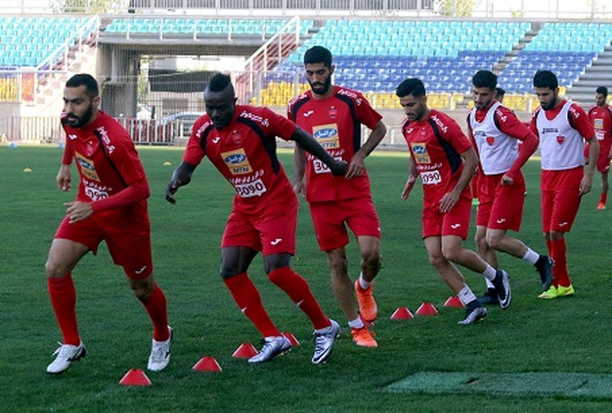 گزارش تمرین پرسپولیس/ سرخپوشان پنهان شدند