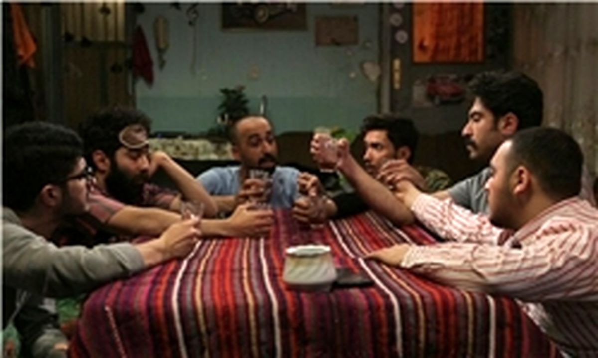 بازیگران تئاتر در یک طنز سیاسی