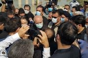 دیدار قالیباف با جمعی از کارگران هفت‌تپه