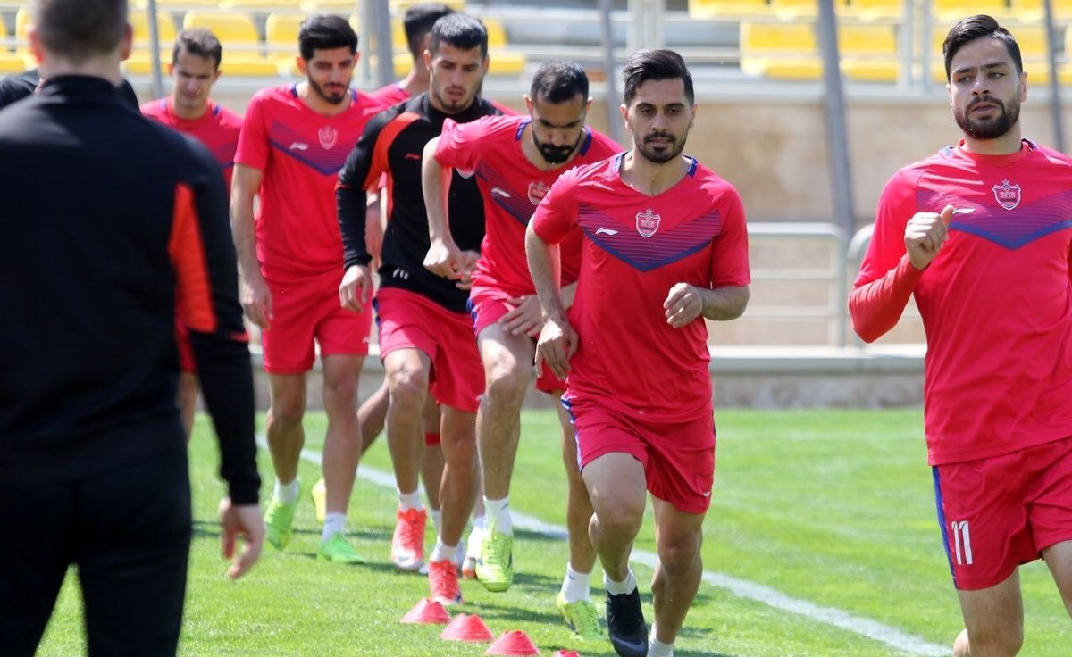 گزارش تمرین پرسپولیس/ فوتبال هدفمند در دستور کار کالدرون