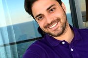 بابک جهانبخش و لئوناردو داوینچی / عکس