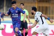 گل تساوی هوادار مقابل استقلال+فیلم
