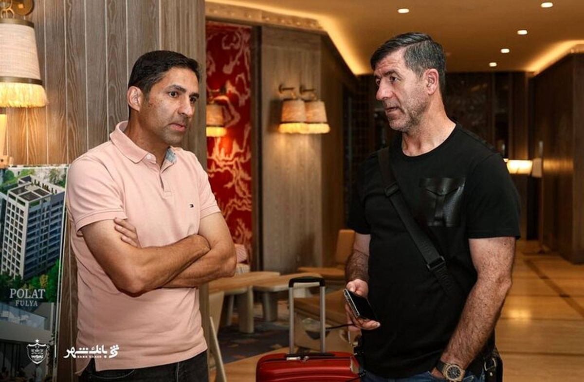 نخستین دیدار هاشمیان با پرسپولیسی‌ها +تصاویر