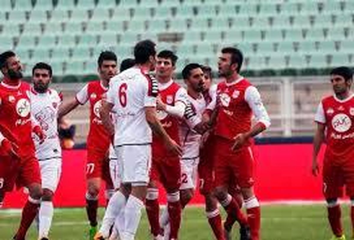 تقابل دیدنی دو بازیکن محبوب پرسپولیس و تراکتور