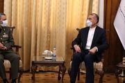 دیدار فرمانده کل ارتش با وزیر خارجه جدید +عکس