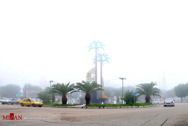 بندر مه آلود