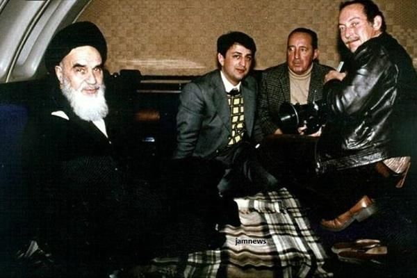 امام خمینی در پرواز انقلاب عکس دیدهنشده از محل استراحت امامخمینی در پرواز انقلاب