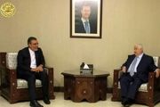 دیدار حسین جابری انصاری با وزیر خارجه سوریه