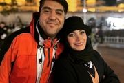 خانم مجری و همسرش در جمعی دوستانه /عکس