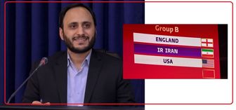 واکنش طنز سخنگوی دولت به هم‌گروهی ایران با انگلیس و آمریکا+ عکس