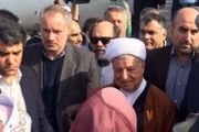 ورود رئیس مجمع تشخیص مصلحت نظام به جزیره خارگ
